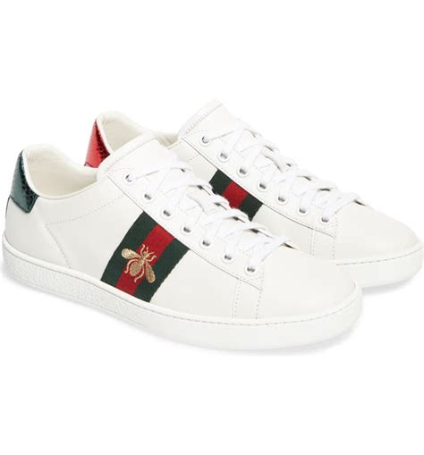 gucci womens sneakers|women's gucci sneakers nordstrom.